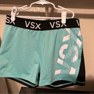 VSX Victoria’s Secret large shorts green yoga workout